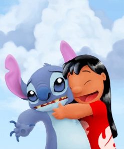 Lilo And Stitch Friends Paint By Numbers