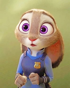 judy hopps NEW Paint By Numbers - Numeral Paint Kit