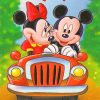 Mickey And Minnie Mouse Paint By Numbers