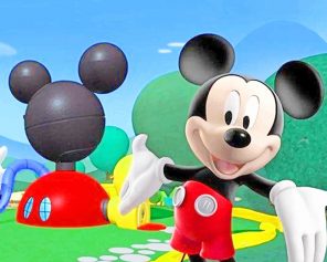 Mickey Mouse Clubhouse Paint By Numbers - Numeral Paint Kit