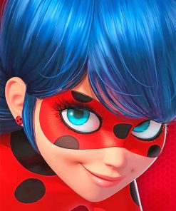 miraculous Ladybug - Paint by numbers - Numeral Paint