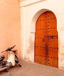 Motorcycle Door Marrakesh Morocco NEW Paint By Numbers
