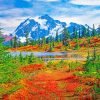 The North Cascades Paint By Numbers