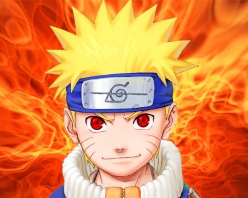 Naruto Uzumaki Paint By Numbers - Numeral Paint Kit