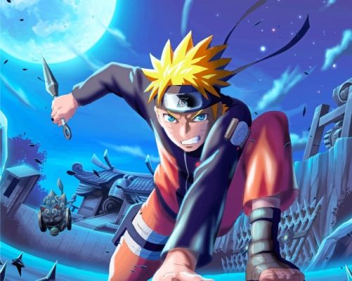 Naruto NEW Paint By Numbers - Numeral Paint Kit