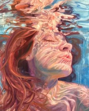 Woman In The Water Paint By Numbers