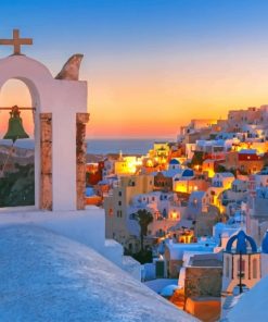 Santorini Chruch NEW Paint By Numbers