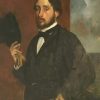 Self Portrait Edgar Degas Paint By Numbers