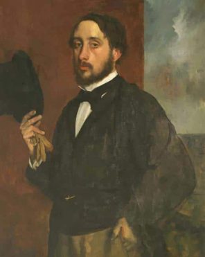 Self Portrait Edgar Degas Paint By Numbers