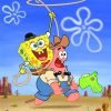 SpongeBob And Patrick Paint By Numbers