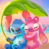 Stitch And Angel Paint By Numbers