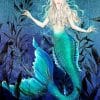 Blonde Mermaid Paint By Numbers
