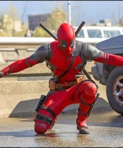 Superhero Deadpool Paint By Numbers