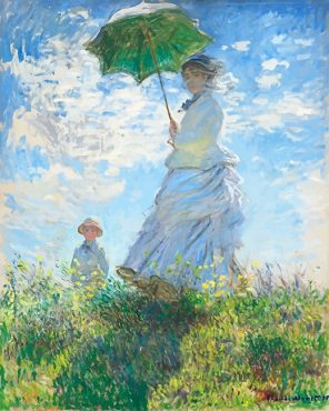 Woman With Parasol Paint By Numbers