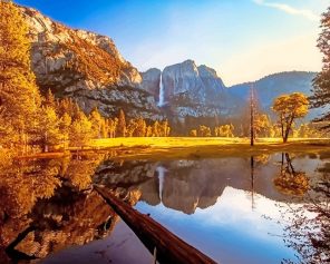 Yosemite Valley California Paint By Numbers