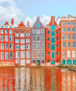 Amsterdam Netherlands Paint By Numbers