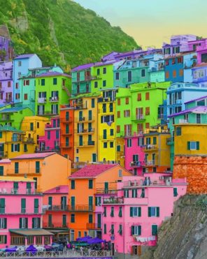 Cinque Terre National Park Paint by numbers