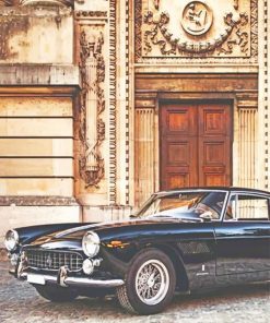 Italian Classic Car paint by numbers