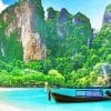 Railay Beach Thailand Paint By Numbers