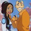 Aang And Katara Paint By Numbers