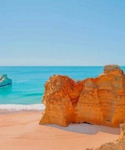 Beach Tres Castelos Paint By Numbers