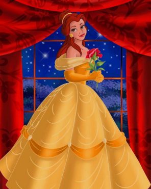 Beauty Princess paint by numbers