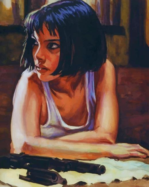 Leon Mathilda Paint By Numbers