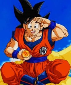 Dragon Ball Goku Paint By Numbers