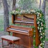 Flowers Blooming Piano paint by number