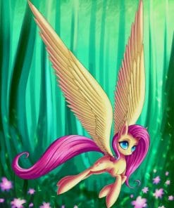 My Little Pony Friendship Fluttershy Paint By Numbers