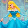 Sleeping Beauty Princess paint by number