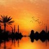 Sunset Nile River Paint By Numbers