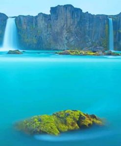Iceland Waterfall Paint By Numbers