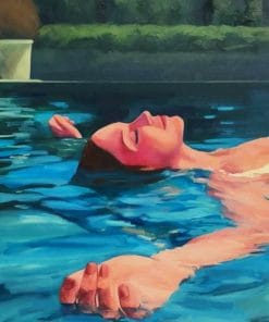 Woman On Water Paint By Numbers