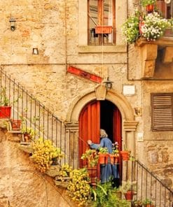 Italian House Paint By Numbers