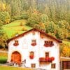 House In Val Mustair Paint By Numbers