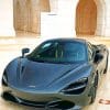 Black McLaren 720S Paint By Numbers