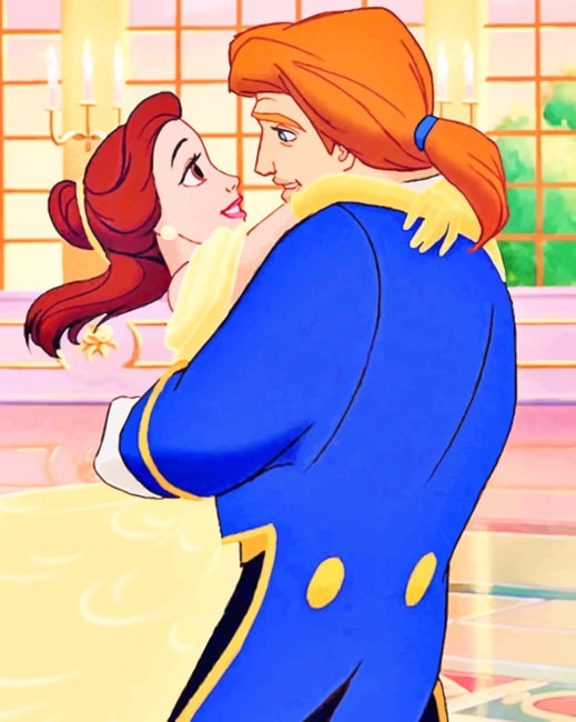 Belle And Prince Paint By Numbers