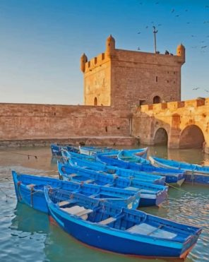 Essaouira Morocco paint by numbers