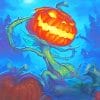 Evil Pumpkin Paint By Numbers