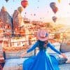Girl In Cappadocia Paint By Numbers