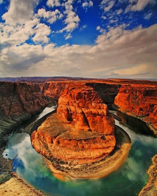 Glen Canyon National Recreation Area America paint by numbers
