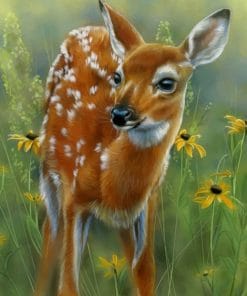 Baby Deer Paint By Numbers