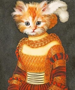 Vintage Cat Paint By Numbers
