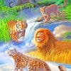 Wild Big Cats Paint By Numbers
