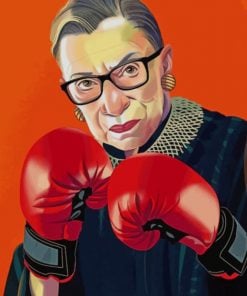 Ruth Bader Ginsburg Paint by numbers