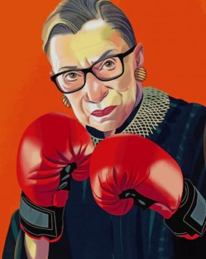 Joan Ruth Bader Ginsburg Paint By Numbers