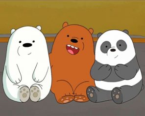 We Bare Bears Paint By Numbers