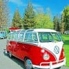 VW Camper Van Paint By Numbers
