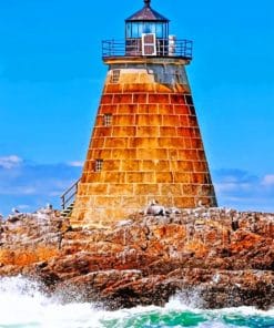 Saddleback Lighthouse Paint By Numbers